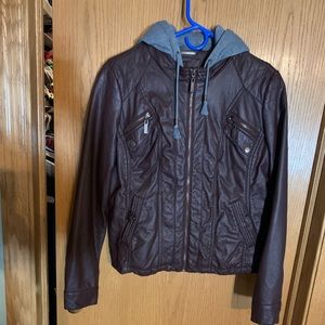 Lined Moto Jacket